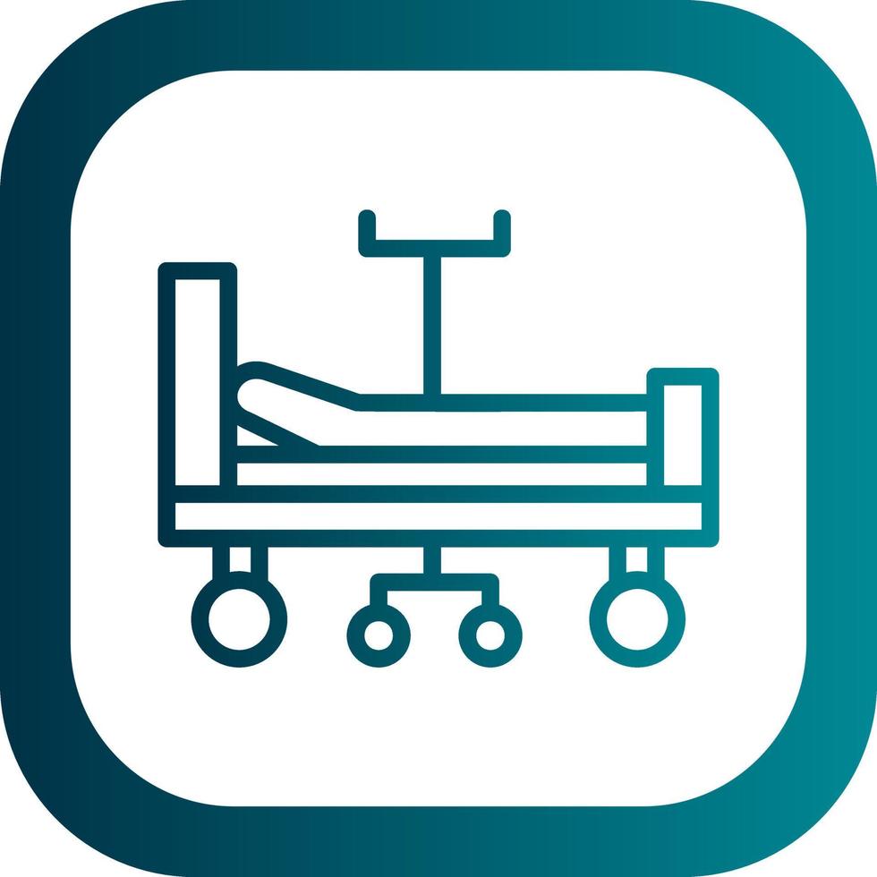 Bedridden Vector Icon Design
