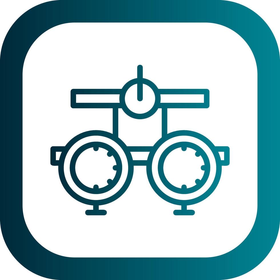 Optometrist Vector Icon Design