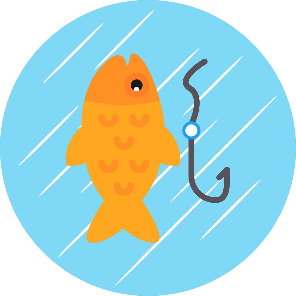 Fishing Vector Icon Design