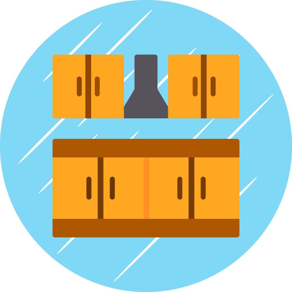 Kitchen Furniture Vector Icon Design