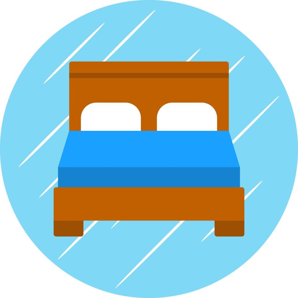 diseño de icono de vector de cama