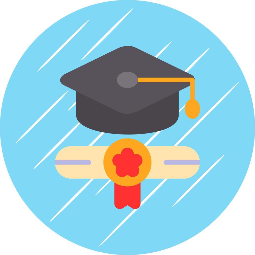 Graduation Vector Icon Design