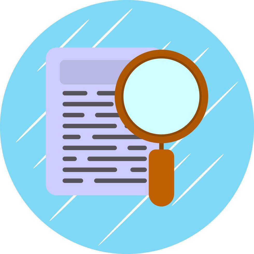 Evidence Vector Icon Design