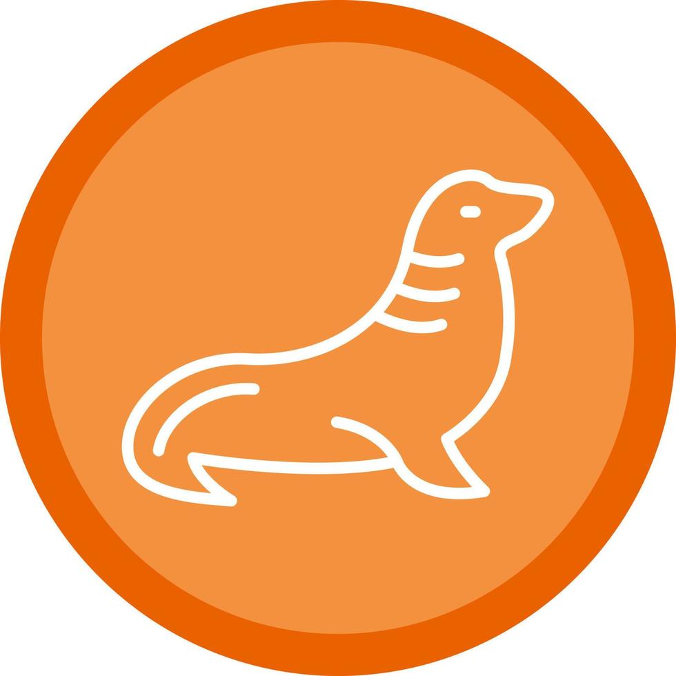 Seal Vector Icon Design