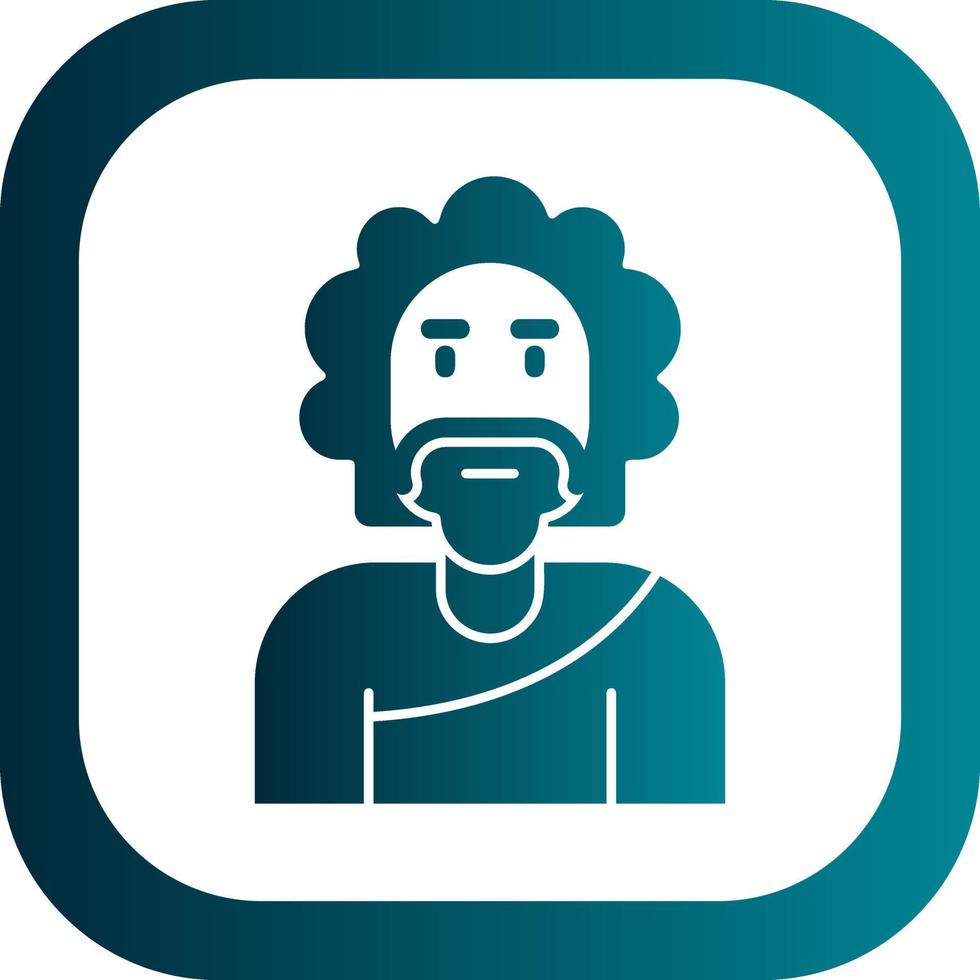 Caveman Vector Icon Design