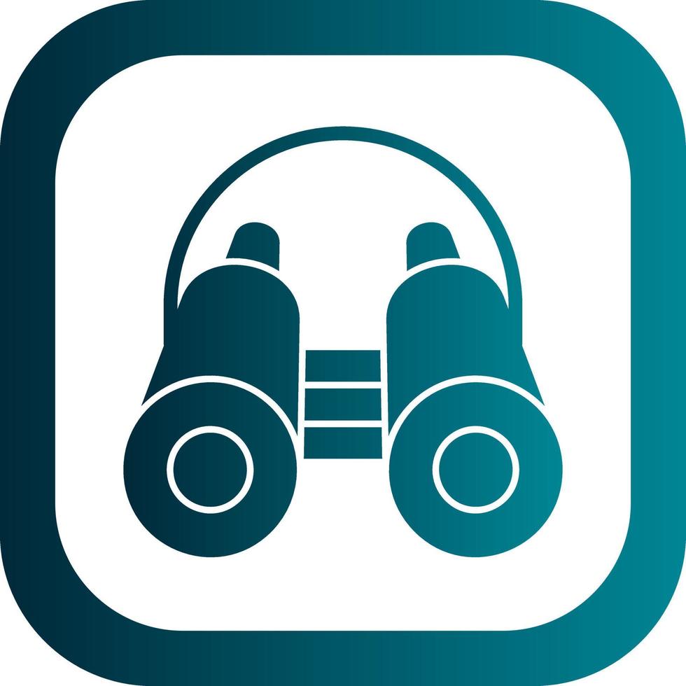 Binocular Vector Icon Design