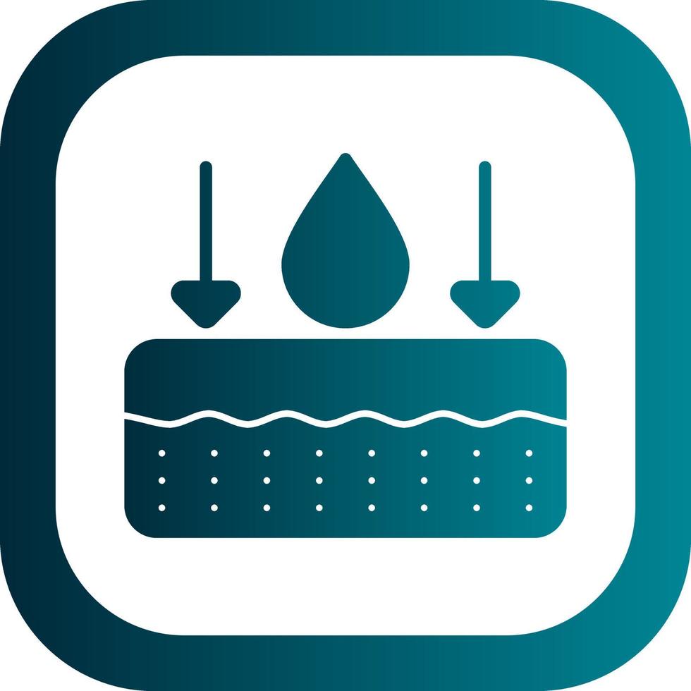 Moisturizing Vector Icon Design