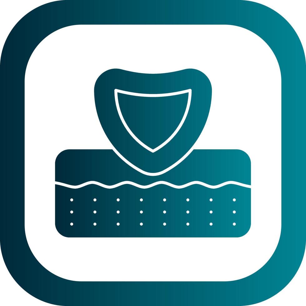 Skin Protection Vector Icon Design
