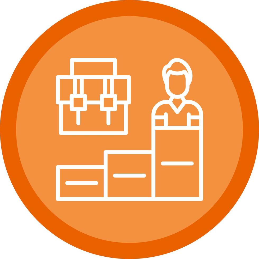 Career Vector Icon Design