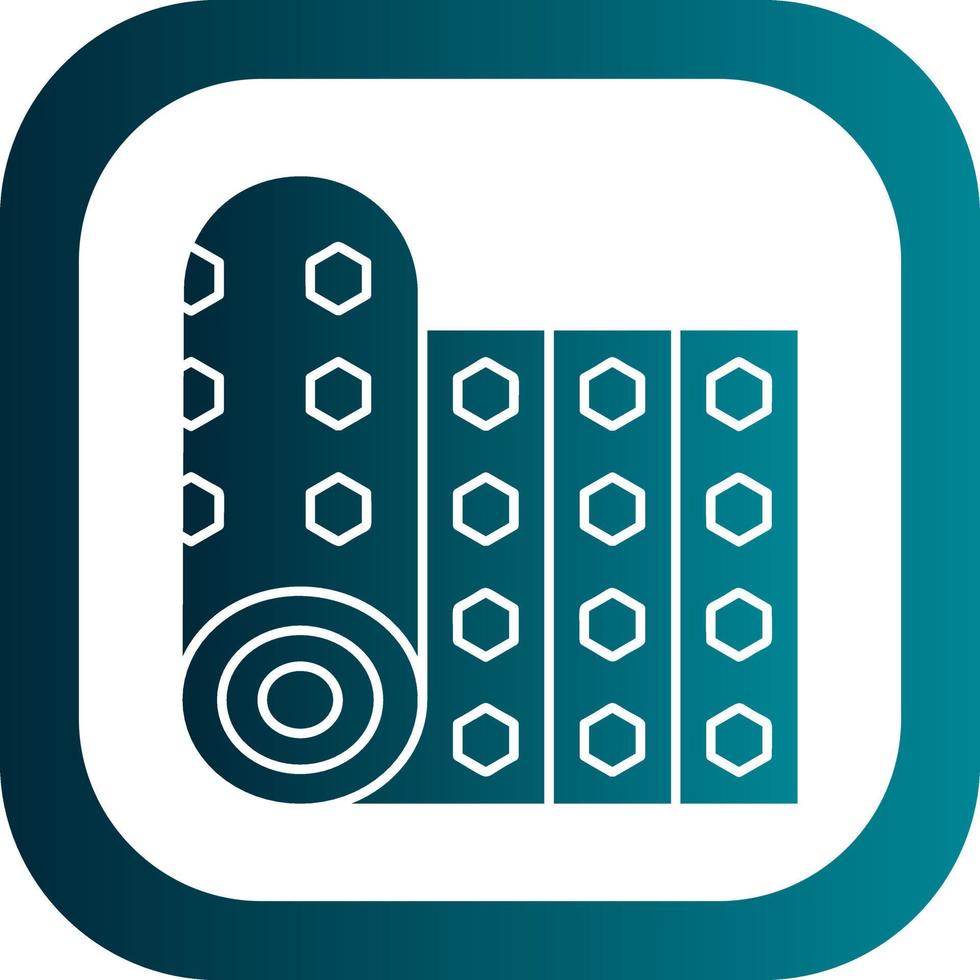 Sleeping Mat Vector Icon Design