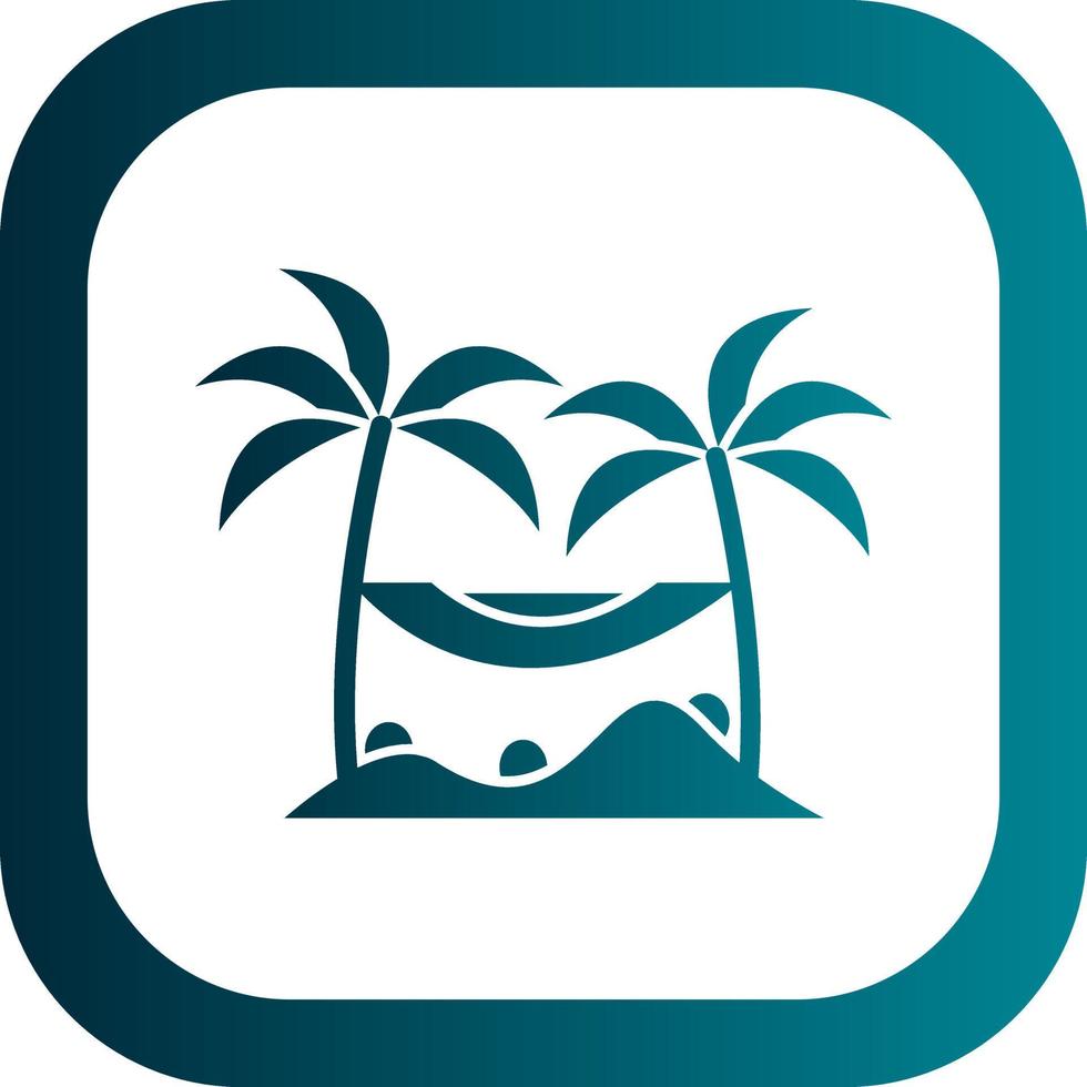 Hammock Vector Icon Design