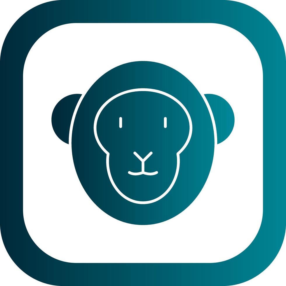 Monkey Vector Icon Design