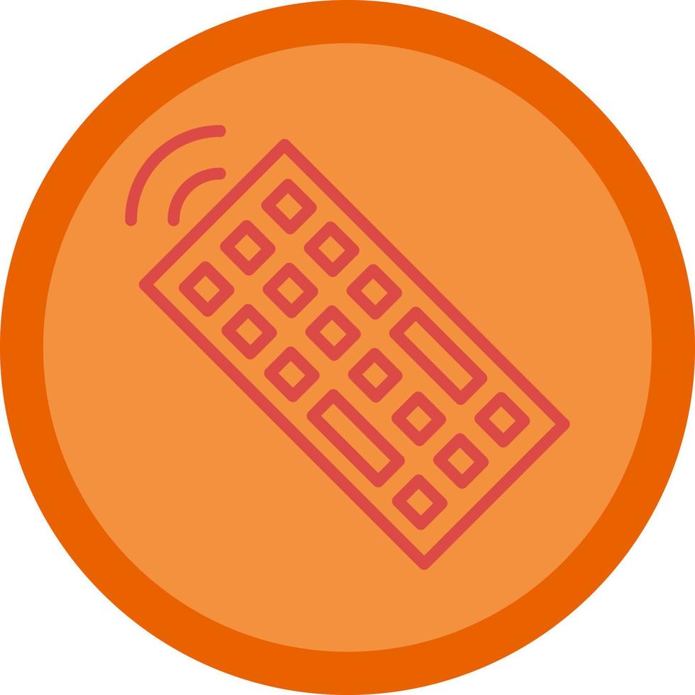 Remote Control Vector Icon Design