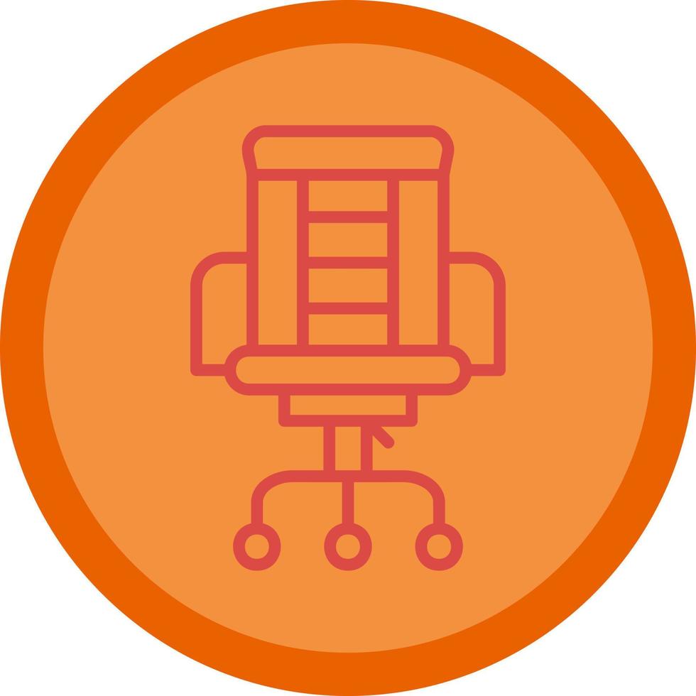 Boss Chair Vector Icon Design