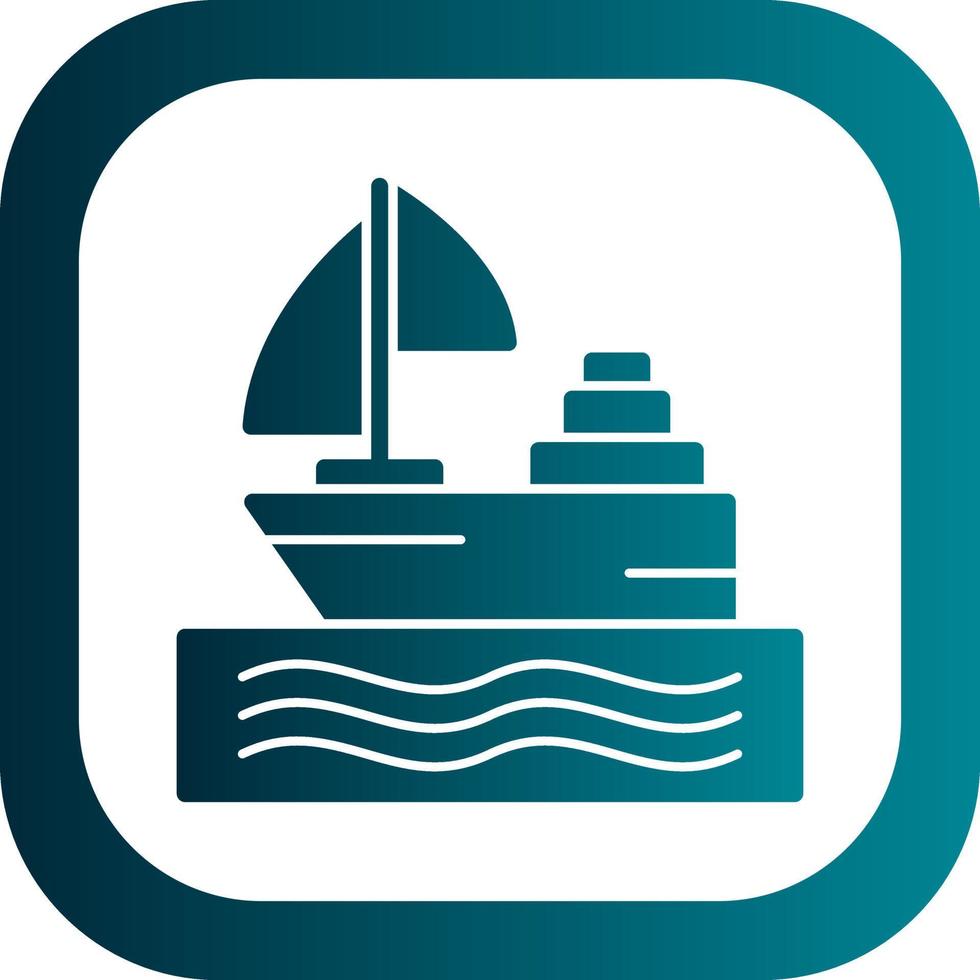 Boat Vector Icon Design