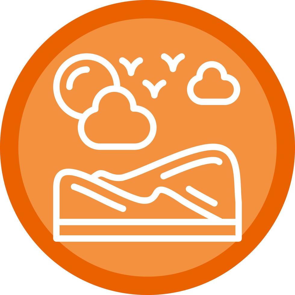 Desert Vector Icon Design