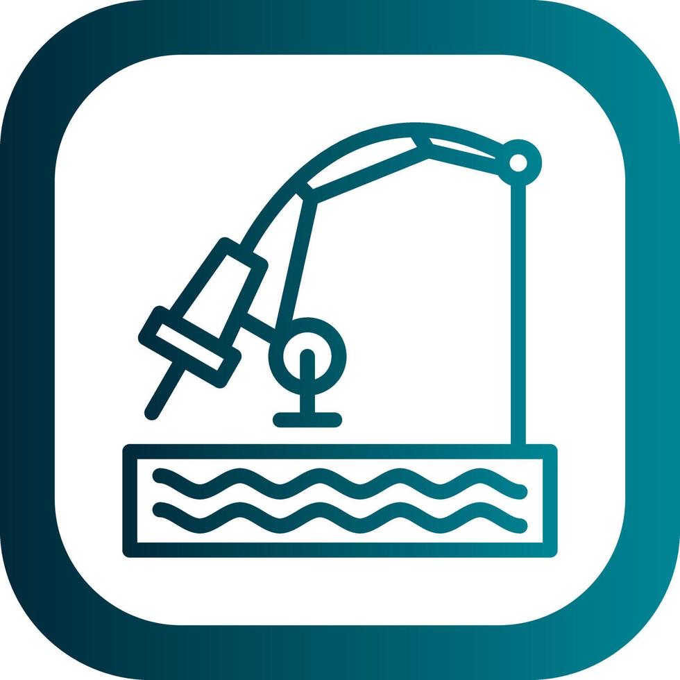 Fishing Vector Icon Design