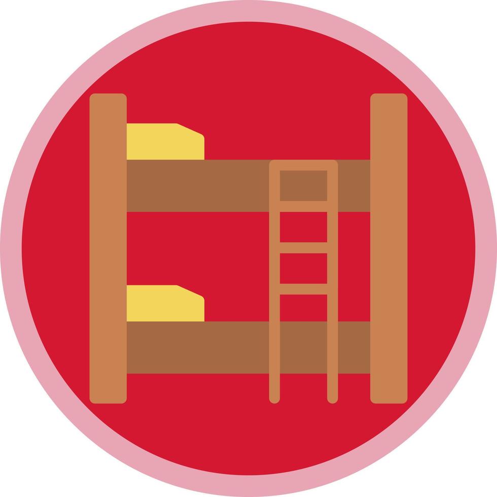 Bunk Vector Icon Design