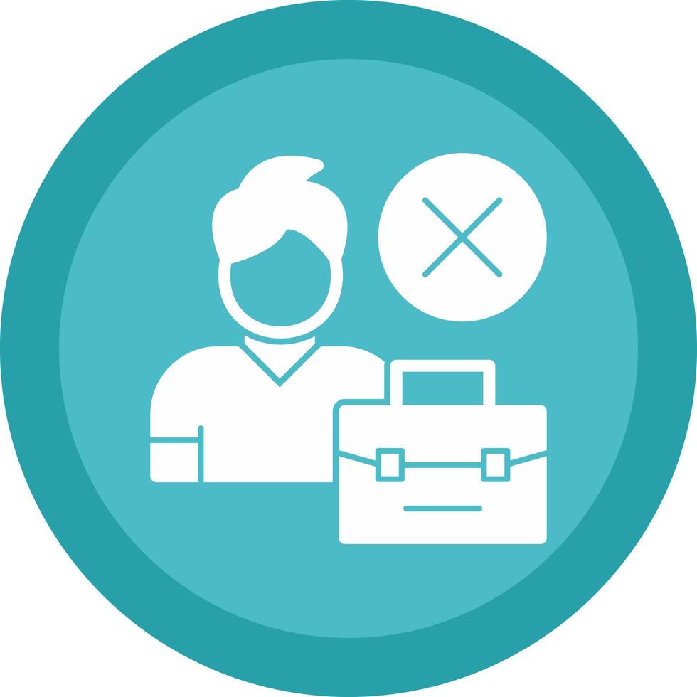 Unemployed Vector Icon Design