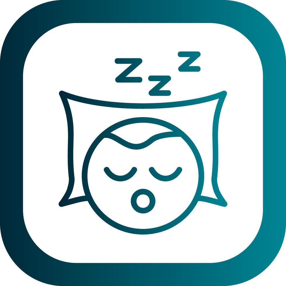 Sleep Vector Icon Design