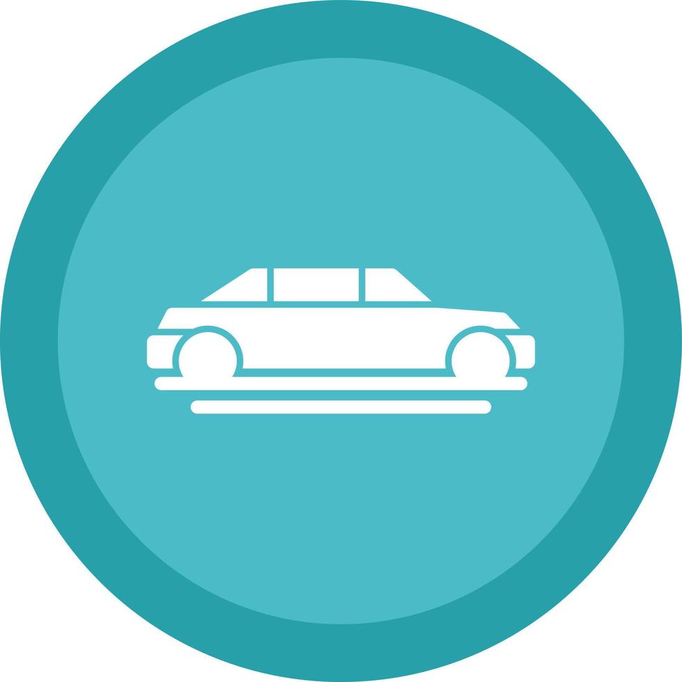 Limousine Vector Icon Design