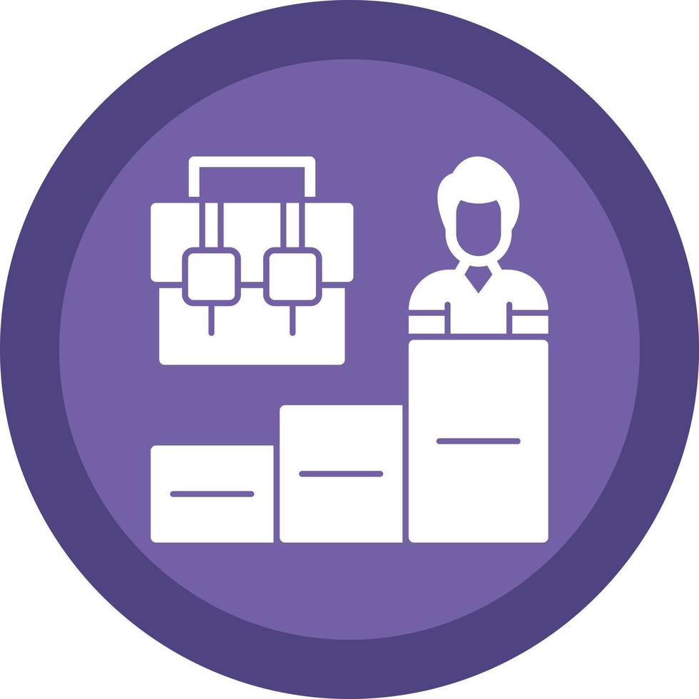 Career Vector Icon Design