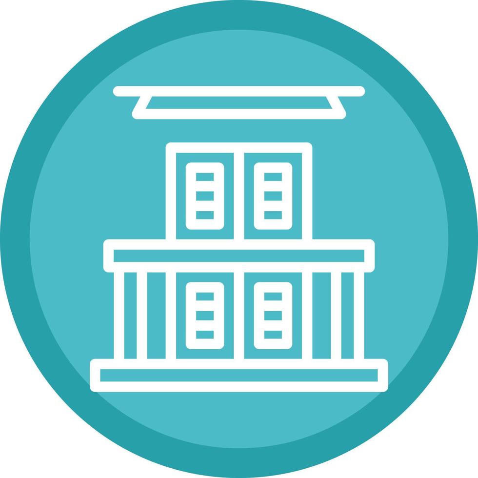 Balcony Vector Icon Design