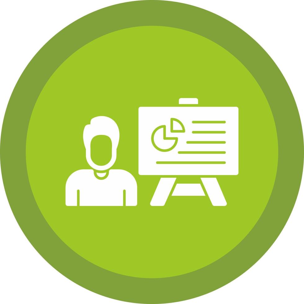 Presentation Vector Icon Design