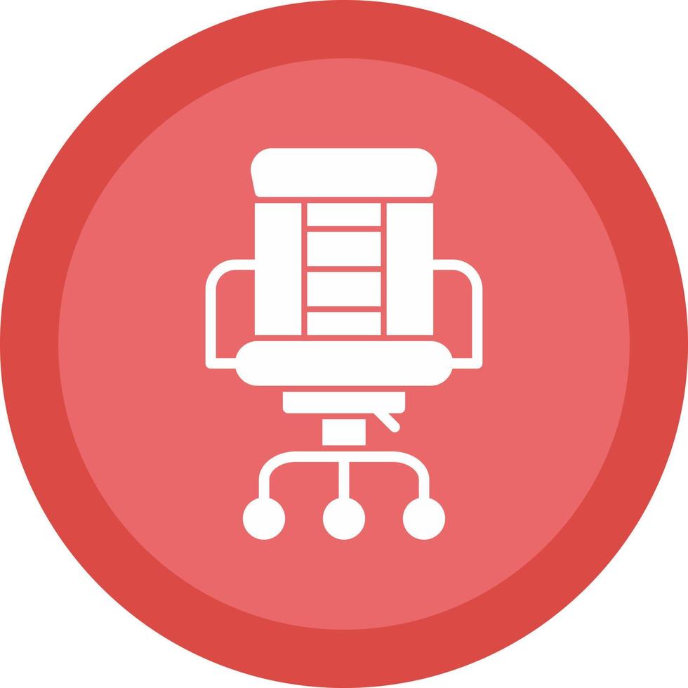 Boss Chair Vector Icon Design