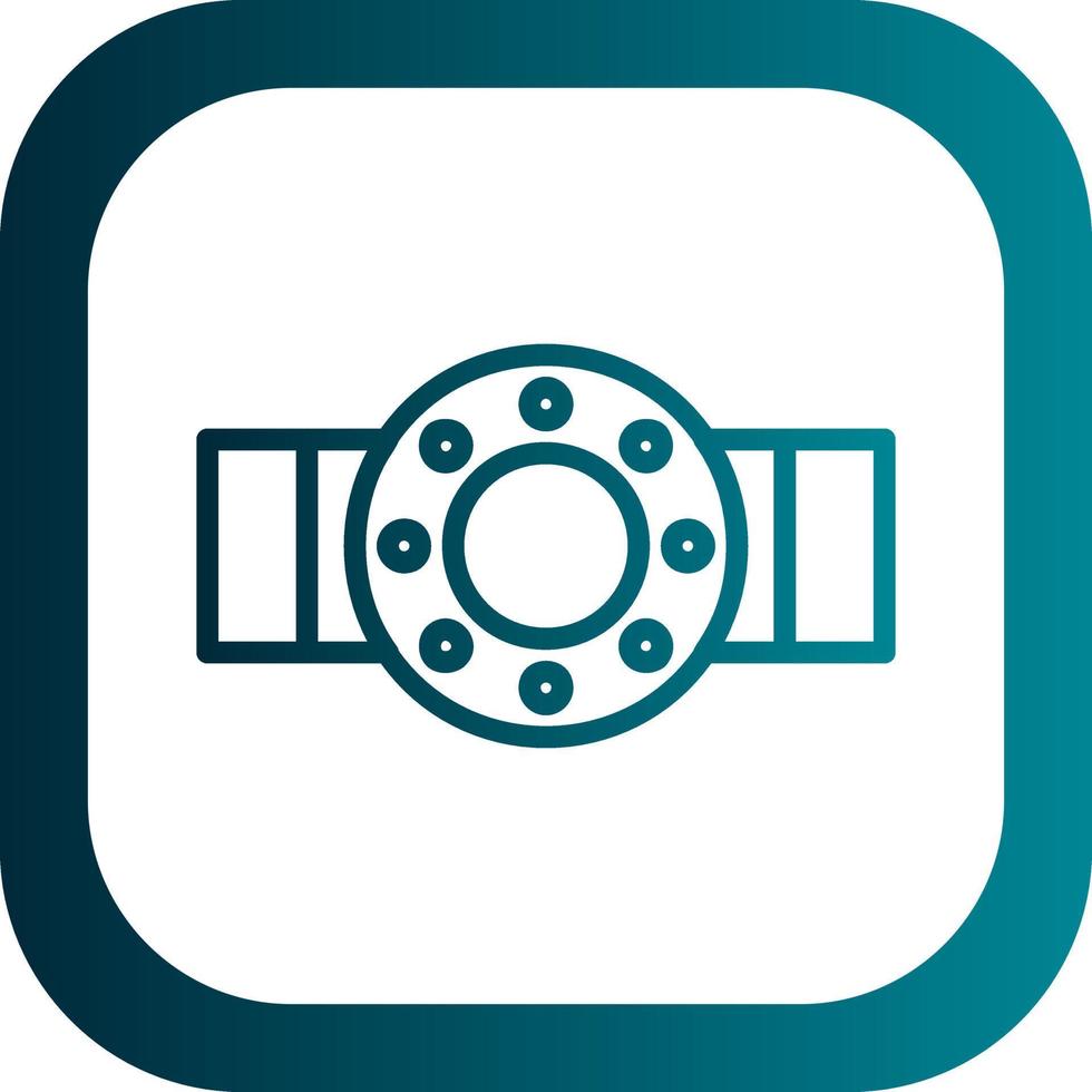 Flange Vector Icon Design