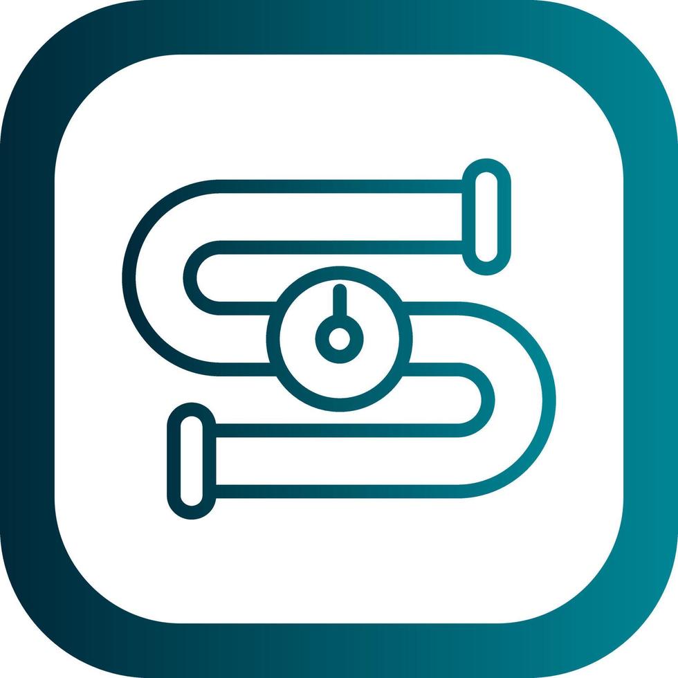 Water Pipe Vector Icon Design