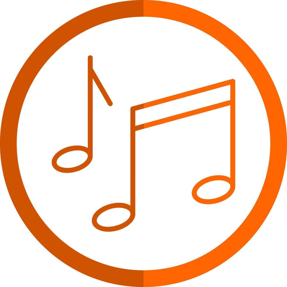 Musical Note Vector Icon Design