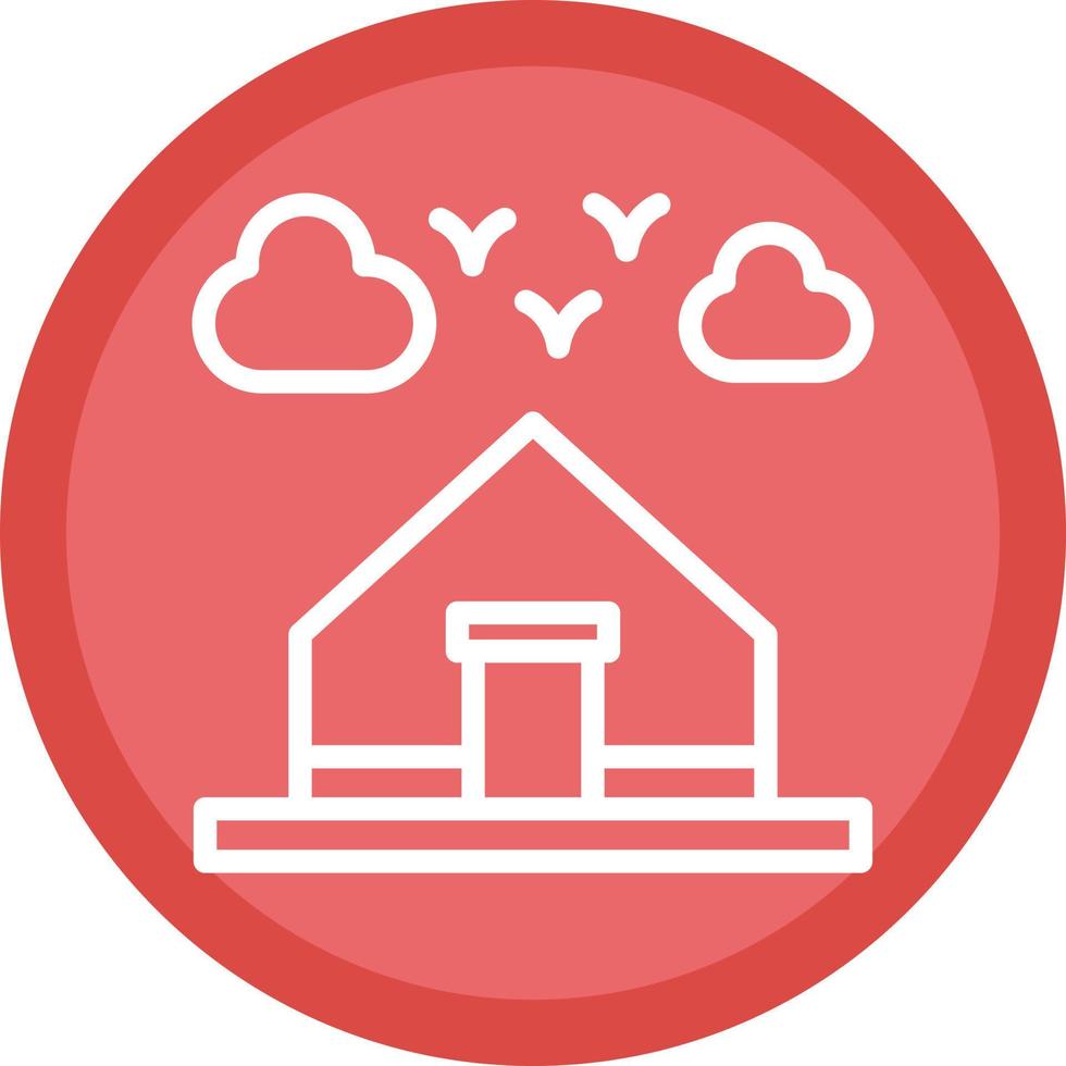 Tent Vector Icon Design