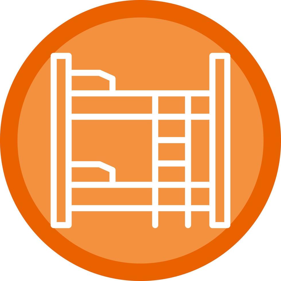 Bunk Vector Icon Design