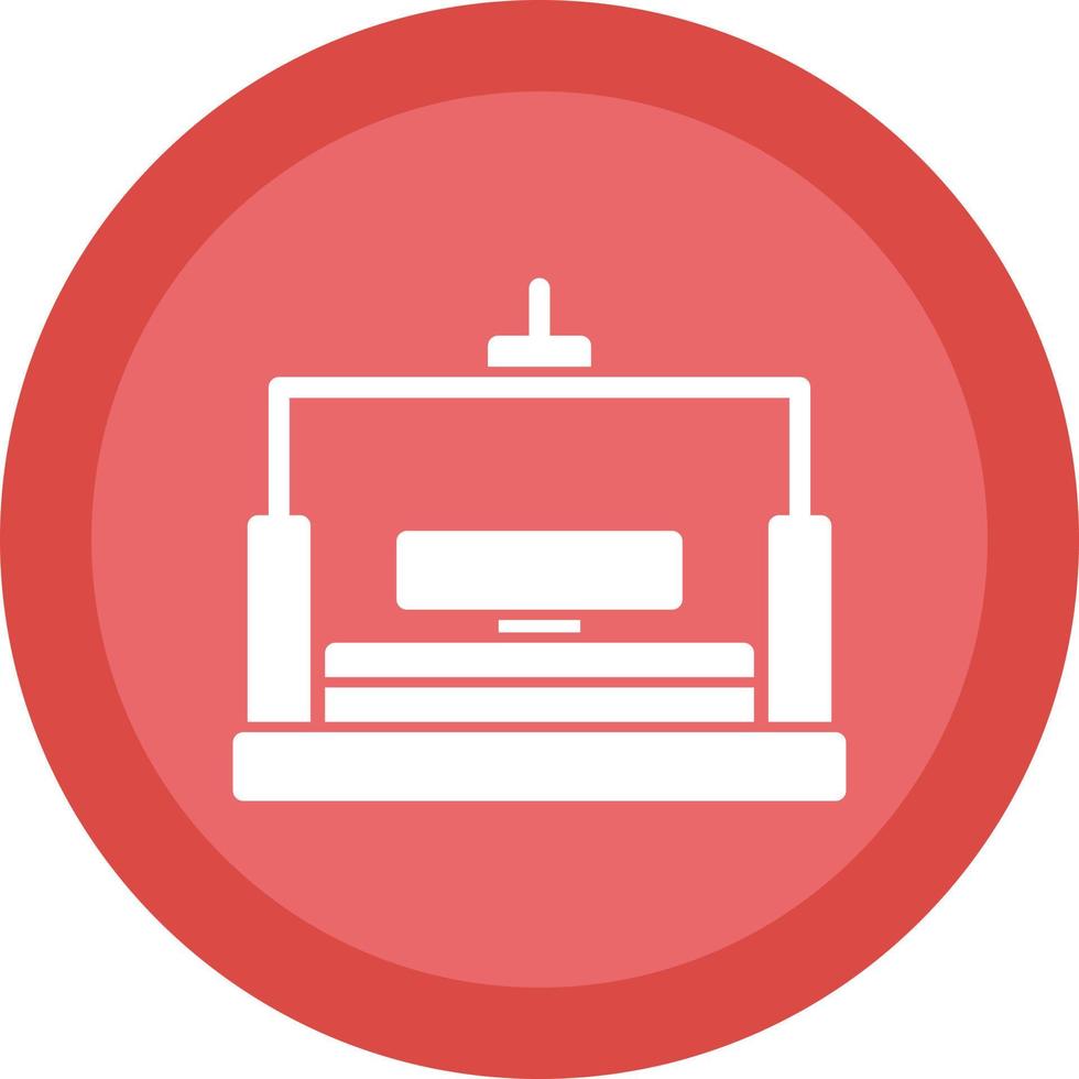 Chairlift Vector Icon Design