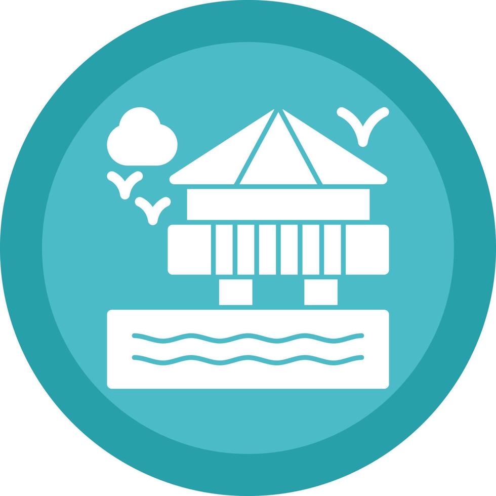 Resort Vector Icon Design