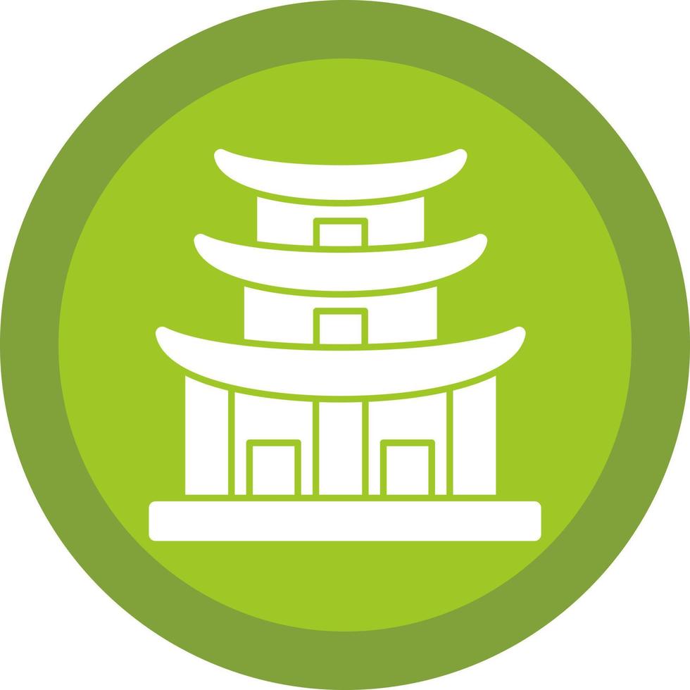 Temple Vector Icon Design