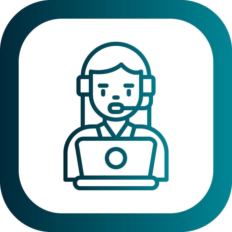 Call Center Vector Icon Design
