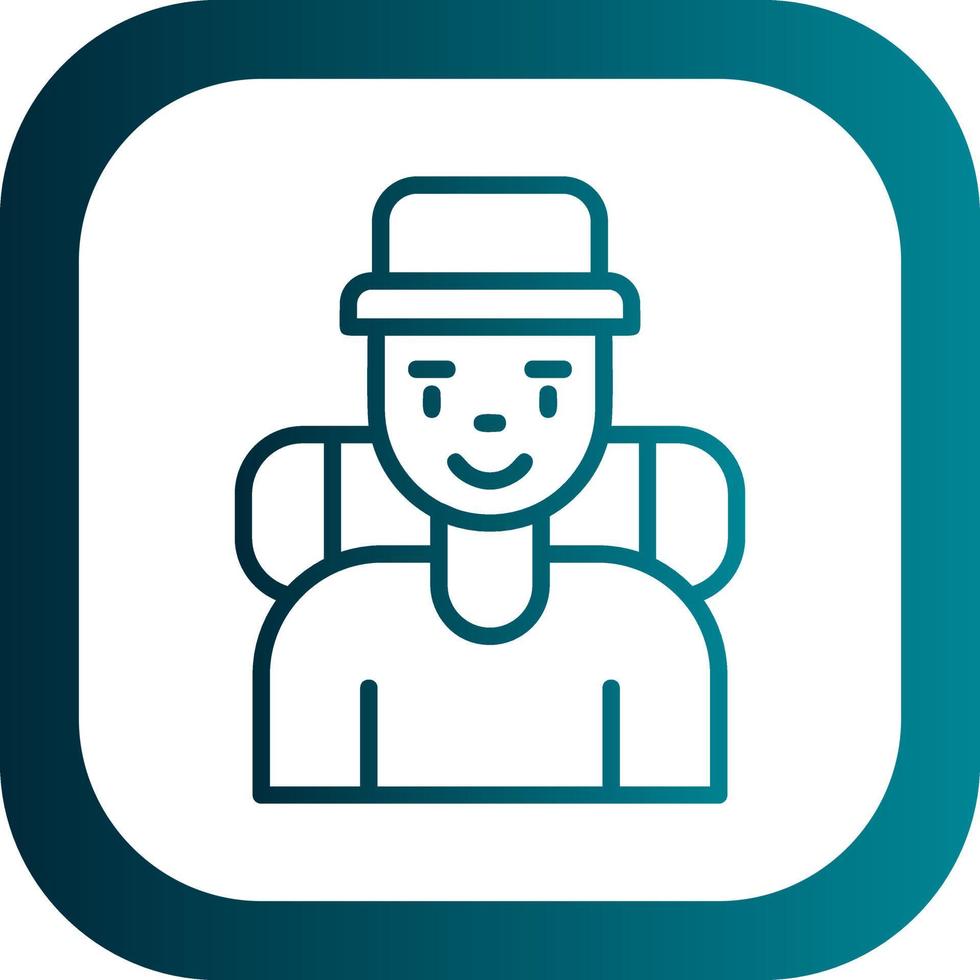 Travel Agent Woman Vector Icon Design