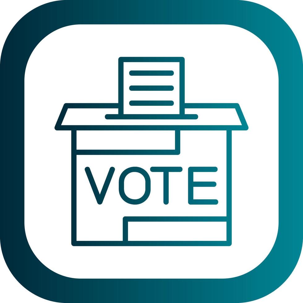 Ballot Vector Icon Design