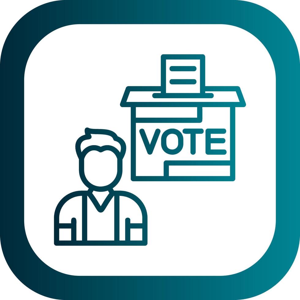 Polling Vector Icon Design