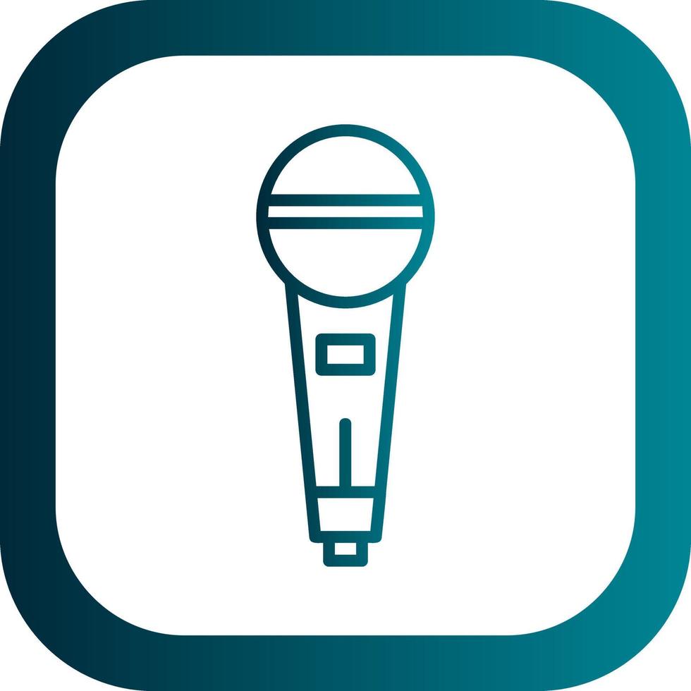 Mike Vector Icon Design