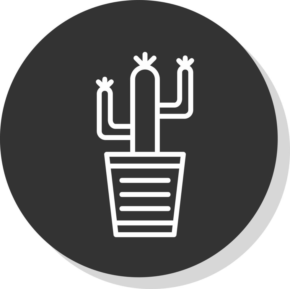 diseño de icono de vector de cactus