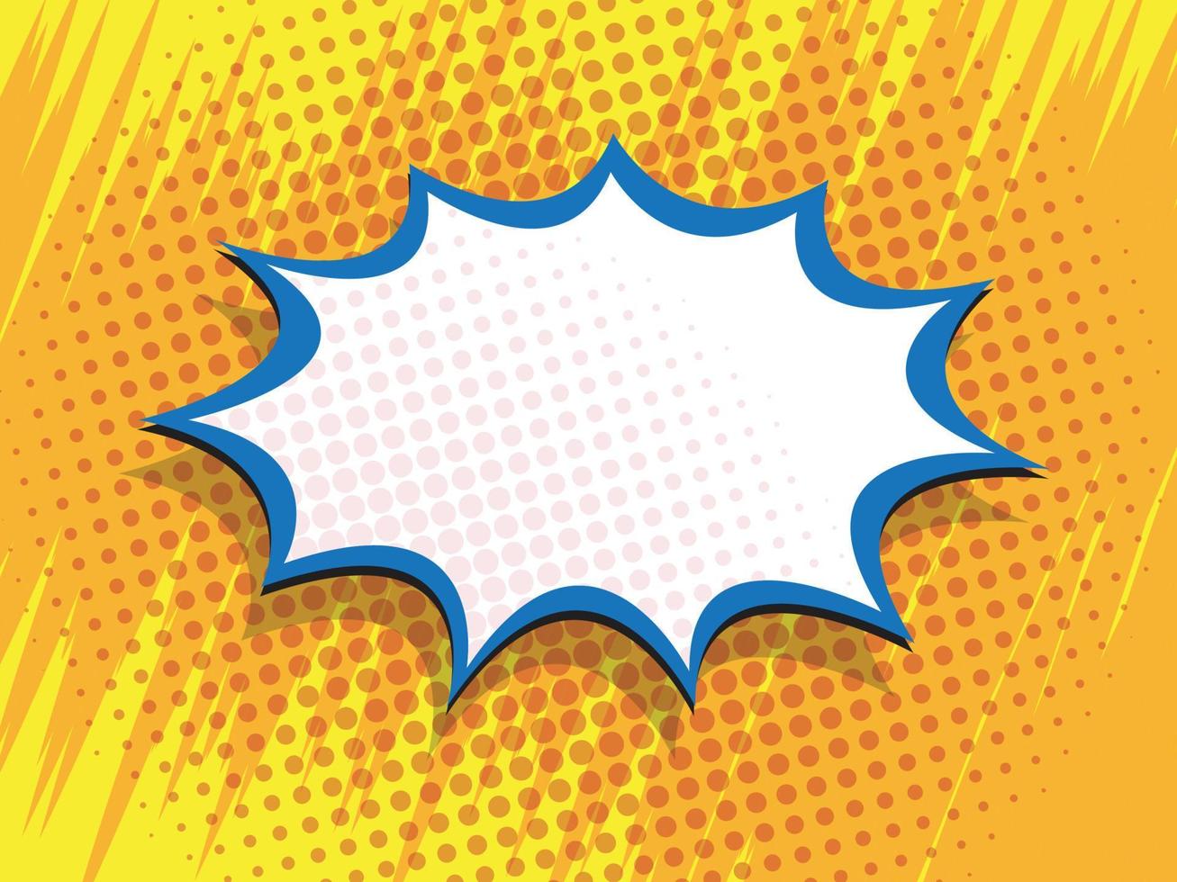 abstract comic book, pop art cartoon background vector