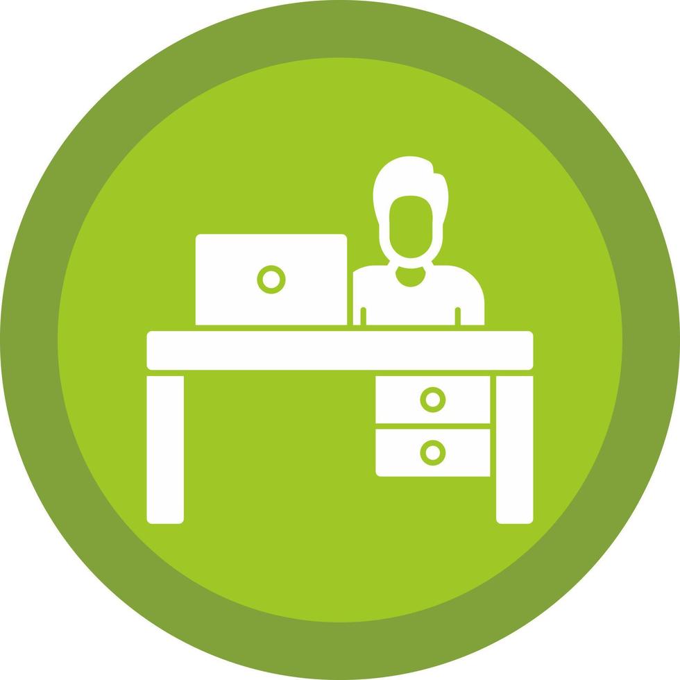 Workplace Vector Icon Design