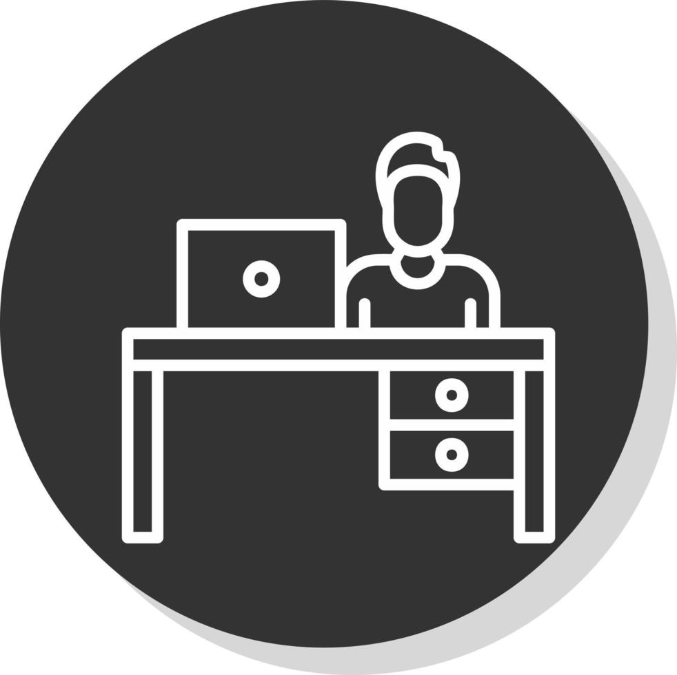 Workplace Vector Icon Design