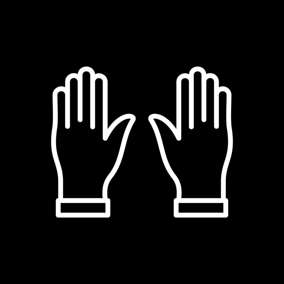 Hands Up Vector Icon Design