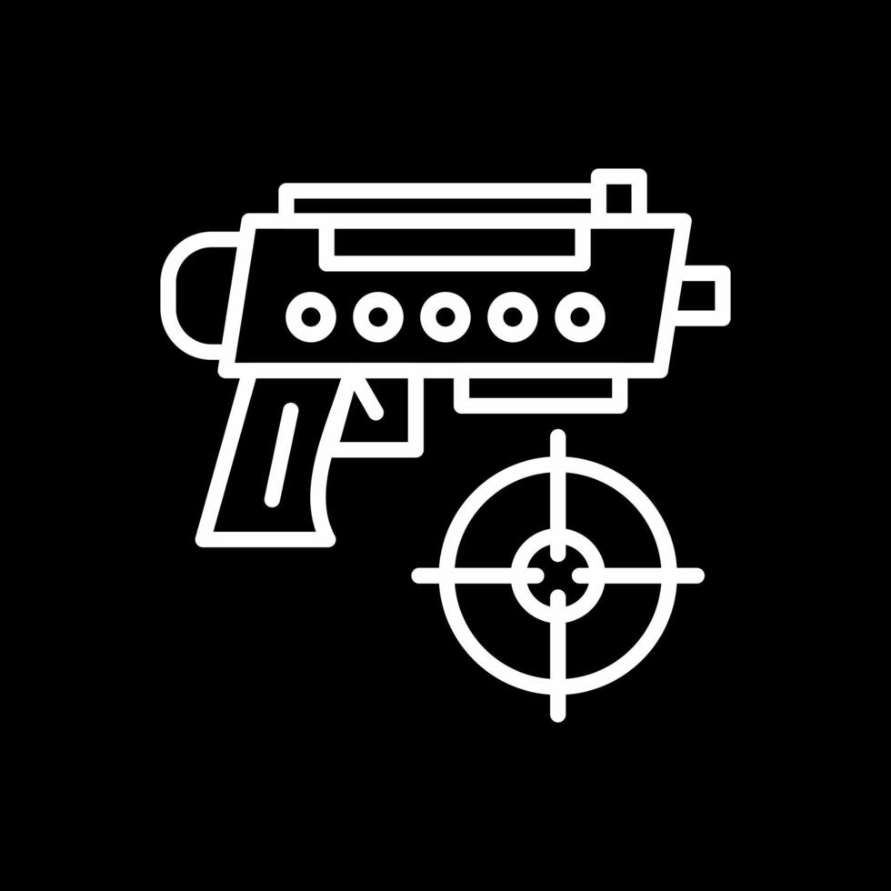 diseño de icono de vector de juego de tiro