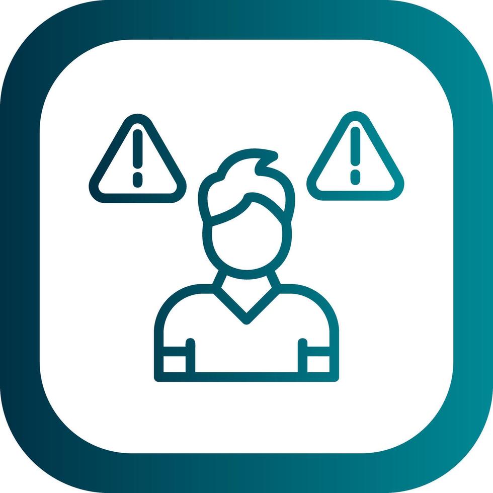 Unemployed Vector Icon Design
