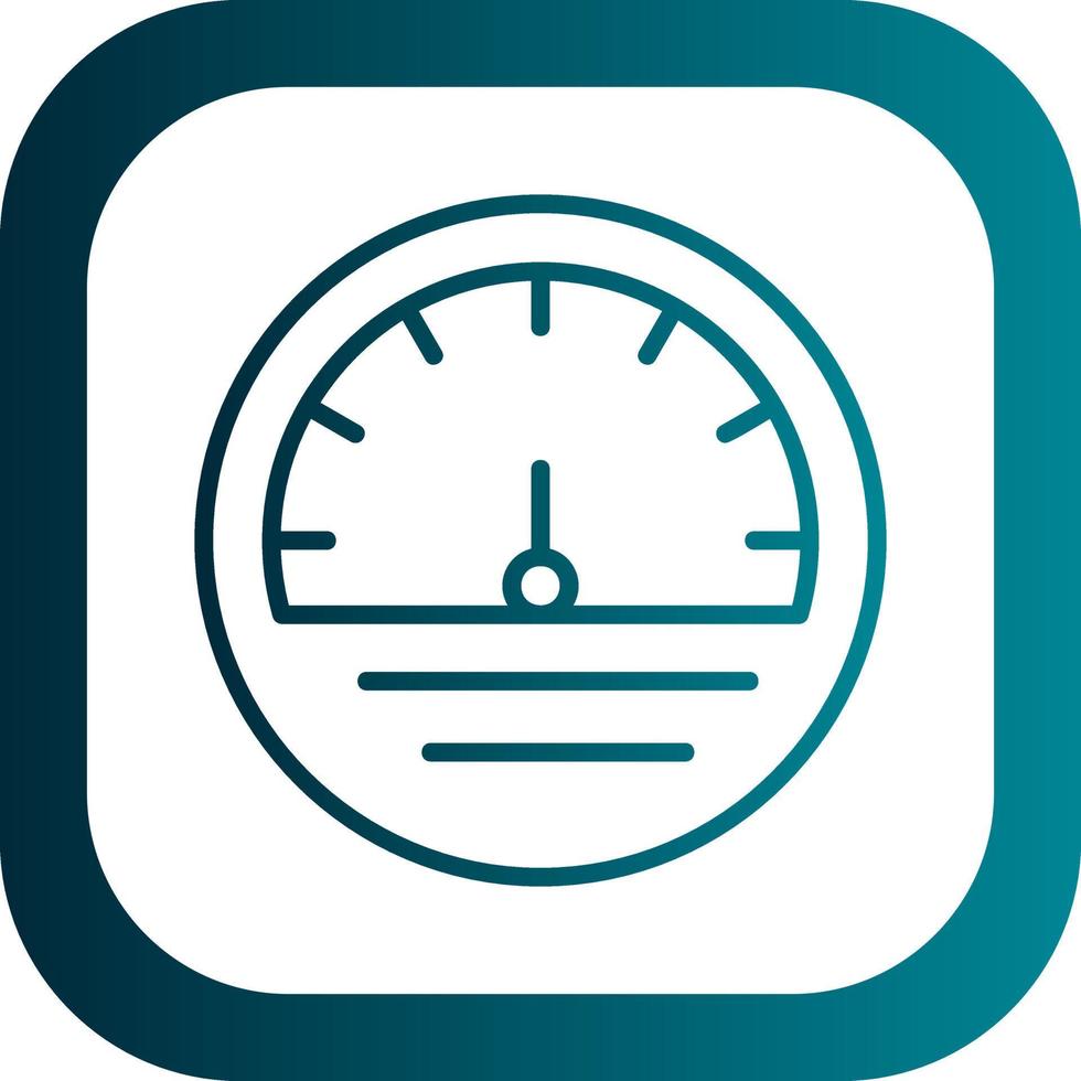 Speedometer Vector Icon Design